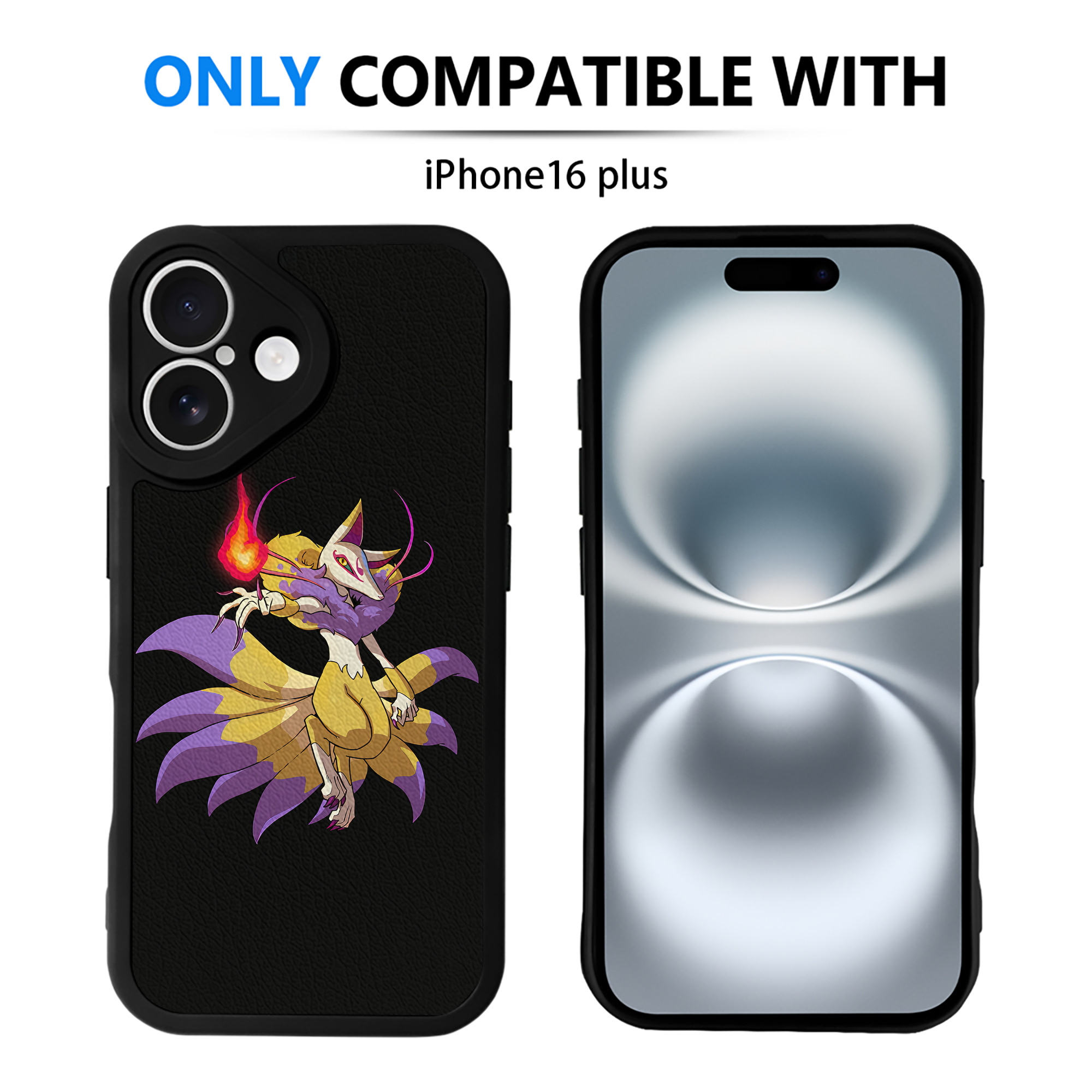 （画像用） 妖怪ウォッチ Yo-kai Watch 【iPhone 16シリーズ対応】シリコンスマホケース（レザー調） 材質：シリコン